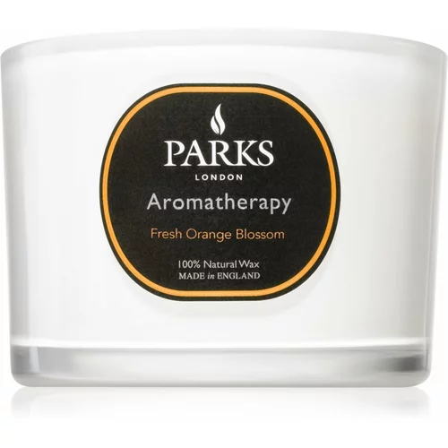 Parks London Aromatherapy Fresh Orange Blossom mirisna svijeća 80 g