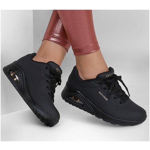 Skechers Nizke superge 73690WBBK Črna Cene