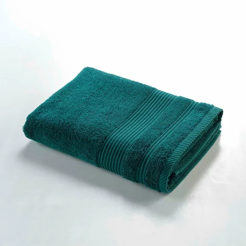 Douceur d intérieur Tamno zeleni pamučni ručnik od frotira 70x130 cm Tendresse –