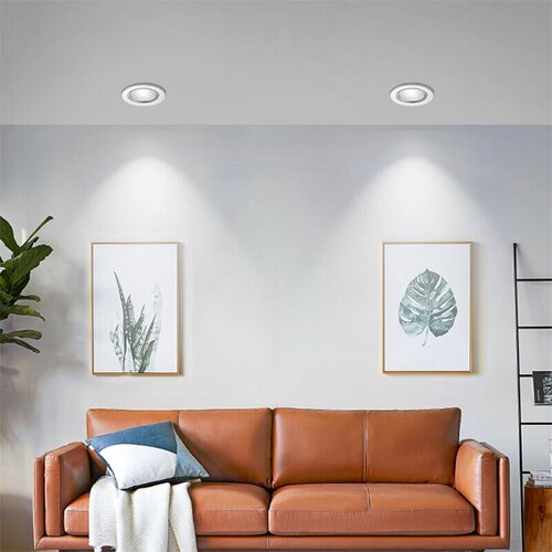  NVC COB Ugradni reflektor, 5 W, 6500 K, Beli Slike