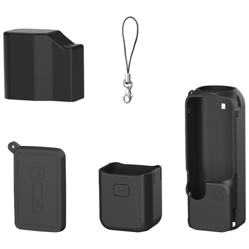 INF Komplet 4-delnih silikonskih ovitkov za DJI Osmo Pocket 4 Black, (5000335634) Cene