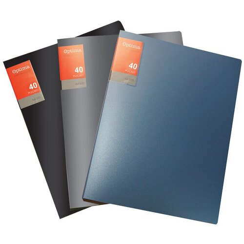 Optima Mapa prospekt pvc dspl.40 Metalic HL840 20123 Slike