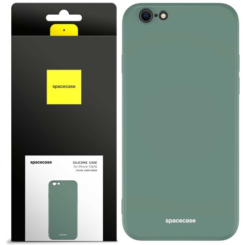 Spacecase SILIKONSKI OVITEK ZA IPHONE 7 8 SE TEMNO ZELEN, (21964533) Cene