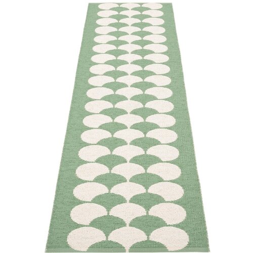 Pappelina zelen/kremno bel zunanji in notranji tekač 70x250 cm poppy oregano – Cene