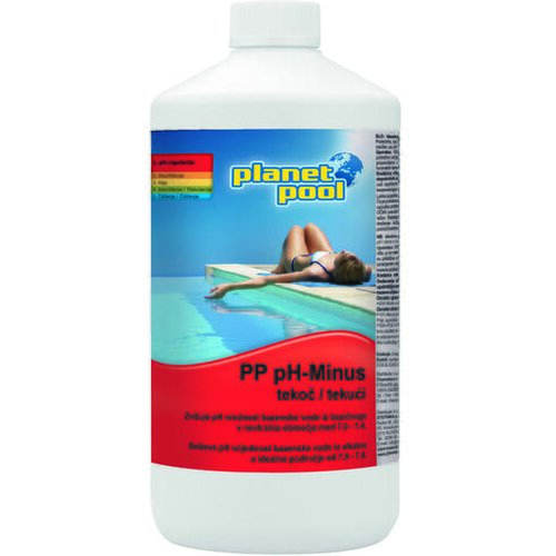 PLANET POOL tekoče sredstvo planet pool ph minus (1 l) Cene