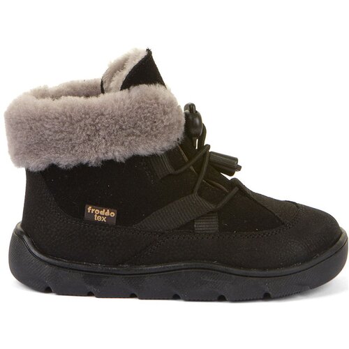 Froddo čevelj gležnjar - membrana G3110258 ZERU TEX COSY BAREFOOT podloženi U black 29 Slike