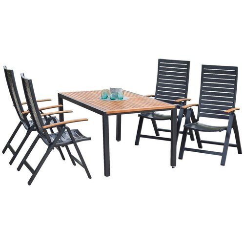 Gardenson Vrtna Garnitura Astros, Masivno, 5-Delno Slike