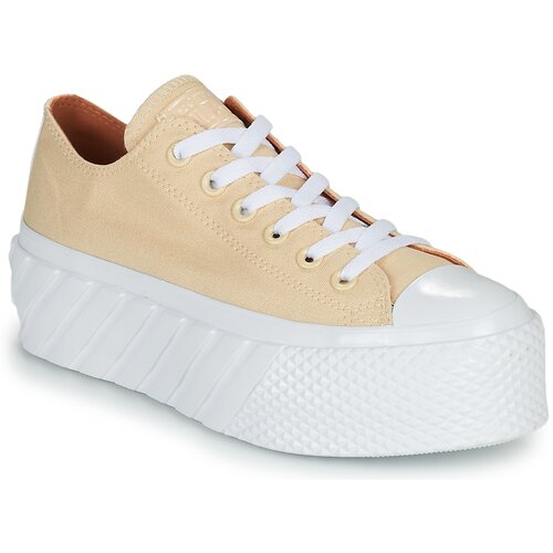 Converse CHUCK TAYLOR ALL STAR LIFT 2X HYBRID SHINE OX Žuta Cijene