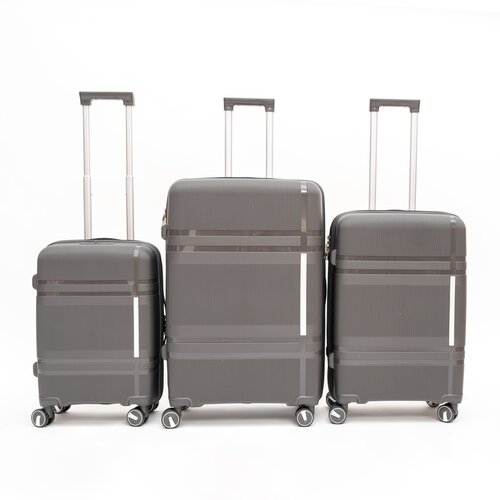 Bolzz SET KOFERA VOYAGE 3/1 BROWN Slike