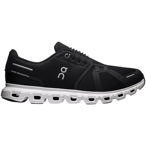 On Nizke superge Cloud 6 Black/White Črna Slike
