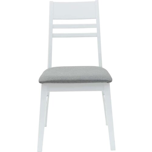  Trpezarijske stolice 2 pcs Bijelo 43 x 54 x 89 cm Slike