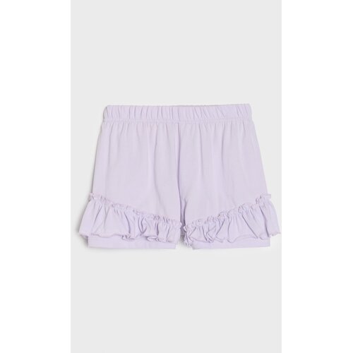 Sinsay Pamučne kratke hlače s ukrasnim volanima 2 pack Slike