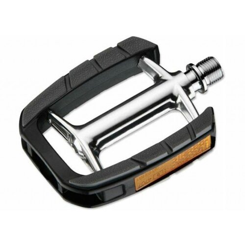  PEDALE ALU POLISH VP-615 black-silver Slike