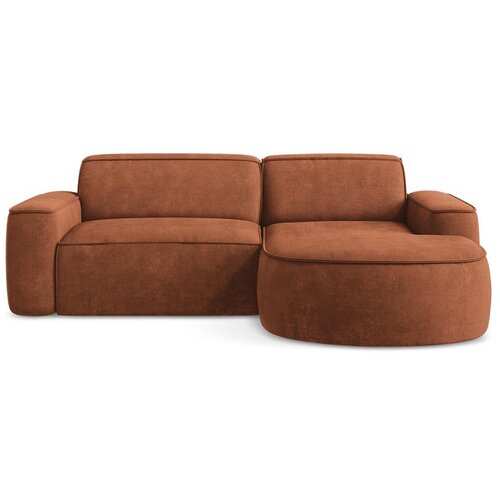 Makamii Kutna garnitura od &amp;scaron;enila boja terakote (s desnim kutom/s ležaljkom) Omao &amp;ndash; Slike