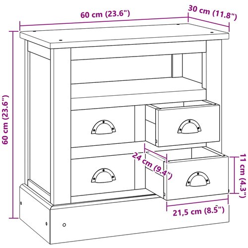  za pohranu Prirodna 60 x 30 x 60 cm Čvrsto teak drvo Slike