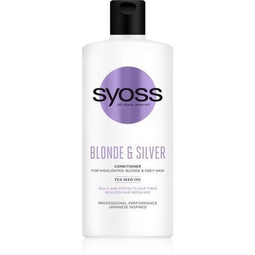Syoss Blonde & Silver regenerator za plavu i sijedu kosu 440 ml Cijene