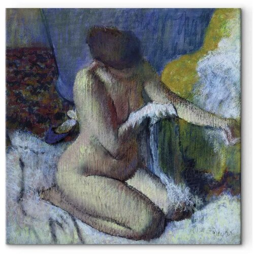  Slika - Edgar Degas &amp;ndash; After the Bath 40x40 Premium Print Slike