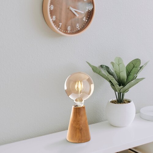 Hanah home stona lampa E27 Max 40W, Smeđa Cene