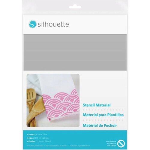 Silhouette Stencil Sheets - Non-Adhesive Slike