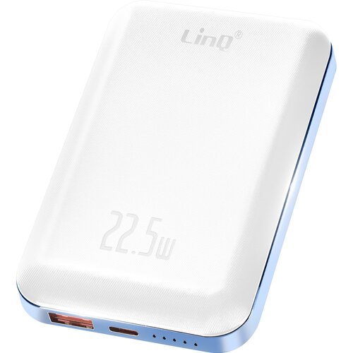 LINQ 15W Zunanja baterija MagSafe 10000 mAh Power Delivery 20W, Bela, (5000017435) Slike