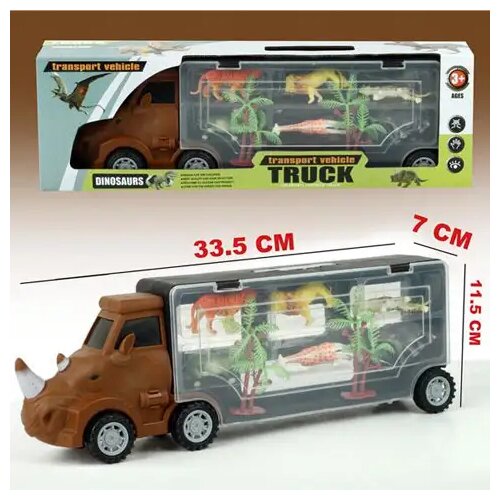 Magic Toys Transportni kamion Rhinoceros Safari 33cm Cijene