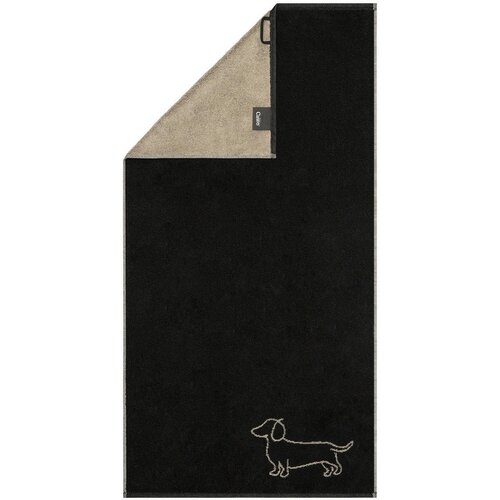 Cawoe BRISAČA ZA TU&amp;Scaron;IRANJE WE LOVE DOGS črna 80/150 cm Slike