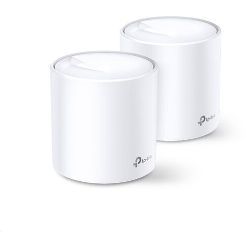 Tp-link Deco X60 Dvofrekvencijski (2,4 GHz / 5 GHz) Wi-Fi 6 (802.11ax) Bijelo 2 Unutarnji Cijene