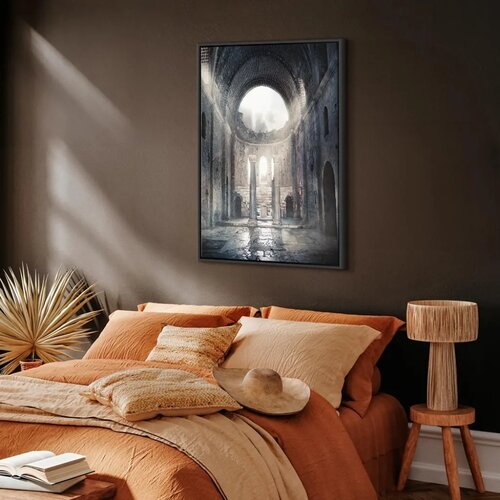  Slika - Chamber of Secrets (1 Part) Vertical 40x60 U crnom drvenom okviru Slike
