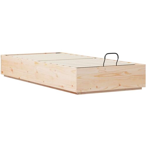  Otoman krevet Prirodna 80 x 200 cm Masivna borovina - Prirodna 80 x 200 cm Slike