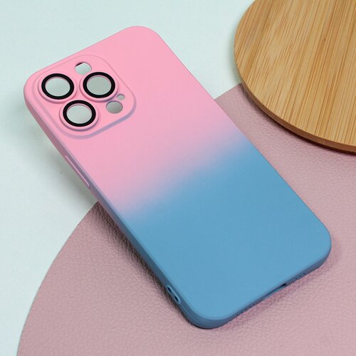 Teracell maska za iPhone 13 Pro 6.1 Rainbow Spring roze-plava Slike