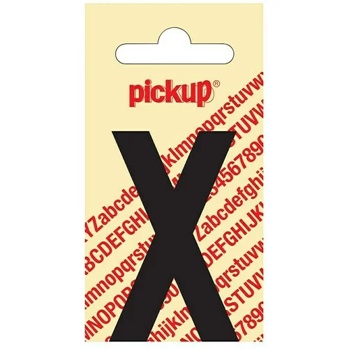Pickup Naljepnica (Motiv: X, Crne boje, Visina: 60 mm)