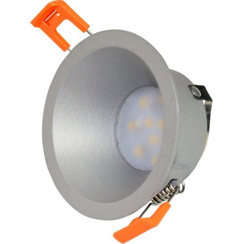 Mitea Lighting M206174 srebrno peskarena ugradna lampa-rozetna hotelska MR16 Slike