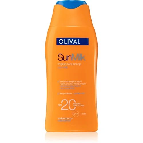 OLIVAL Sun Milk mlijeko za sunčanje SPF 20 250 ml