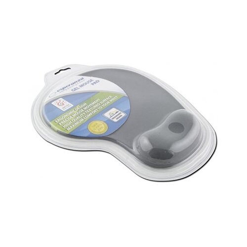 Esperanza Podloga za mi&amp;scaron; Gel wrist rest, anti-slip, GRAY, EA137Y Slike