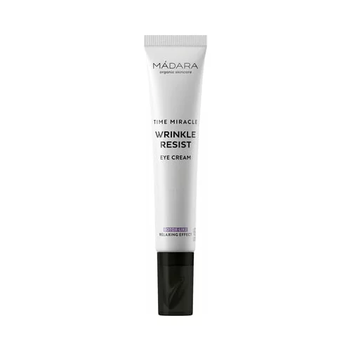 MÁDARA Organic Skincare time miracle wrinkle resist eye cream - s aplikatorom (20 ml)
