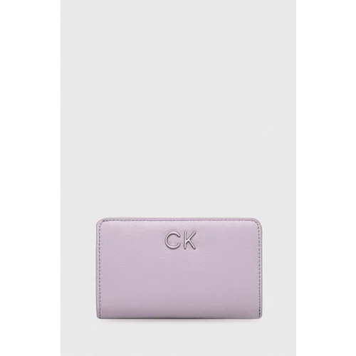 Calvin Klein Denarnica ženski, vijolična barva