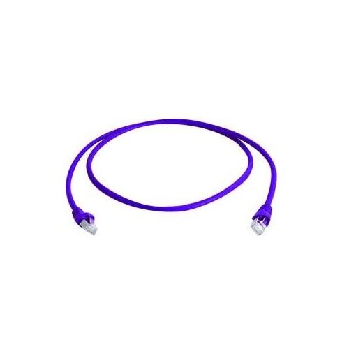 Telegärtner L00001A0194 RJ45 omrežni kabel CAT6a S/FTP 2 m lila ognjevaren, z za&scaron;čitnim zapornim zatičem, dvojno za&scaron;čiten, dvojno oklopljen, brez halo, (20416800) Cene