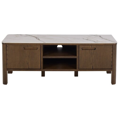 Actona Rjava TV omarica v hrastovem dekorju 120x45x40 cm Southampton – Cene
