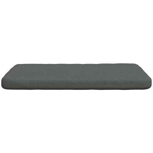 VidaXL Jastučići za sjedenje 4 pcs Tamno siva 40 x 40 x 3 cm tkanina Slike