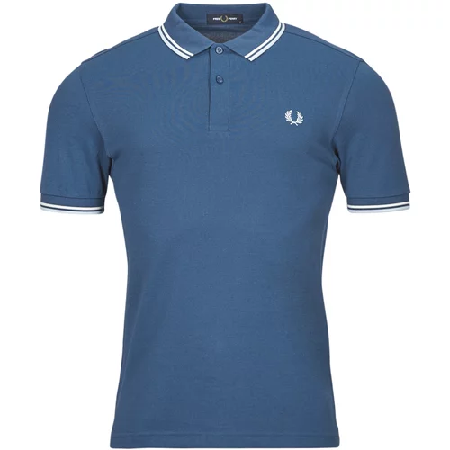 Fred Perry TWIN TIPPED SHIRT Plava