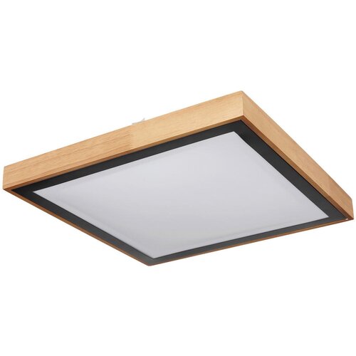  nadgradna strop. svetilka bruno 24W cct črna / les Slike
