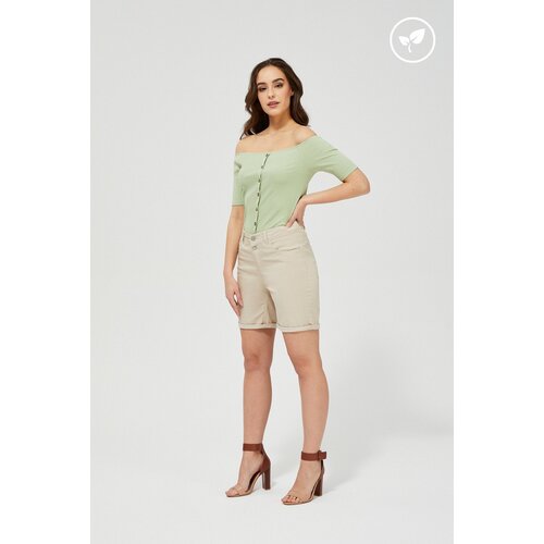 Marisse Lyocell Shorts L-Sh-3413 Beige Slike
