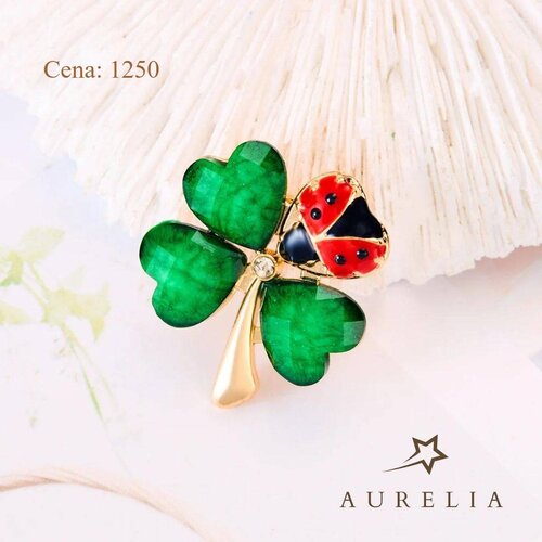 Aurelia broš model "ladybug" Cene