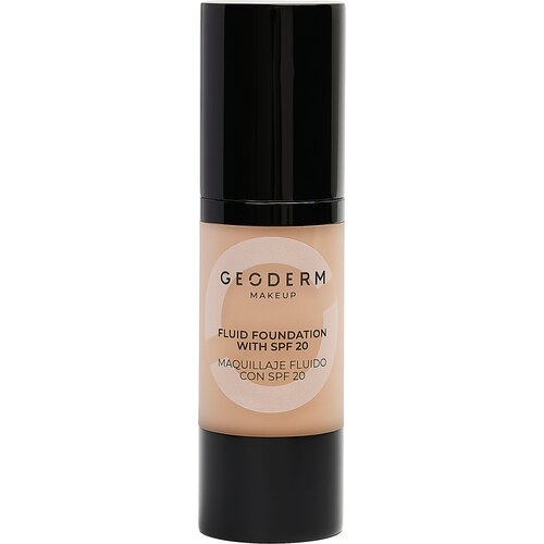 Geoderm Fluid Foundation SPF 20 vegan - Natural Beige Slike
