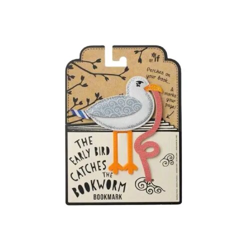 That Company Called IF Early Bird Catches the Bookworm - Bukmarker - Early Bird Catches the Bookworm, Seagull Slike