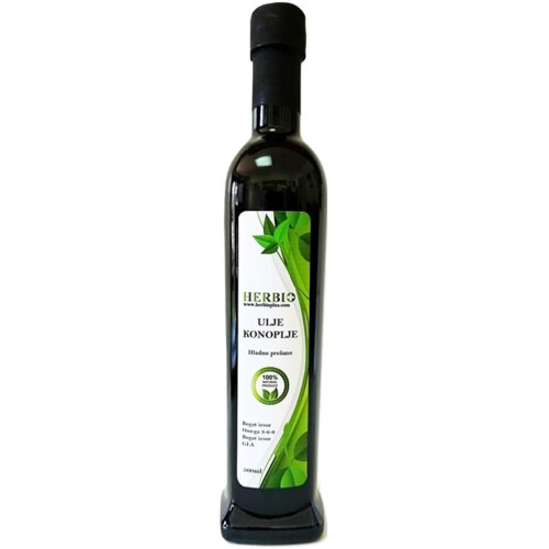 Herbio BIO Ulje Konoplje 500 ml - HRVATSKI PROIZVOD Slike