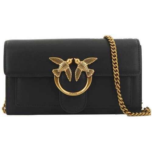 Pinko Torbe LOVE ONE WALLET C VITEL Črna Cene