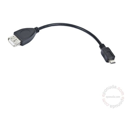 Gembird A-OTG-AFBM-001 USB OTG MICRO USB 15CM kabal Slike