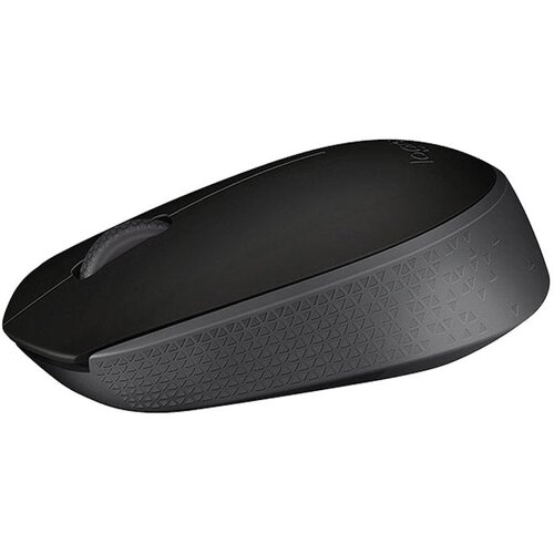 Logitech Mi&amp;scaron; usb 3tipke optički bežični m171 logitech crni blister Slike