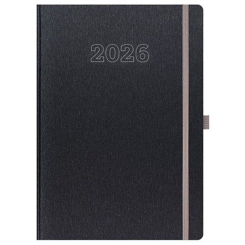  Dnevnik GLASGOW B5 2027 crni 17x24cm P20 Slike